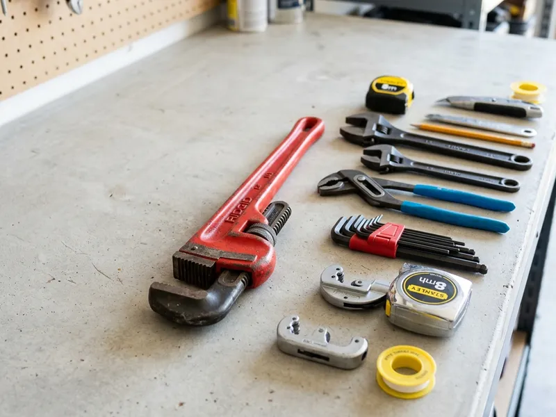 Professional plumbers in Thorndale, PA equipped with top-tier tools for residential and commercial plumbing services.